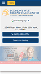 Mobile Screenshot of piedmontwesturgentcare.com